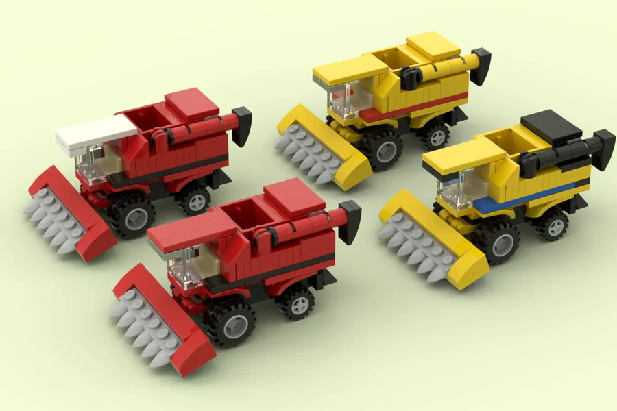 LEGO IDEAS New Holland Cr Combine