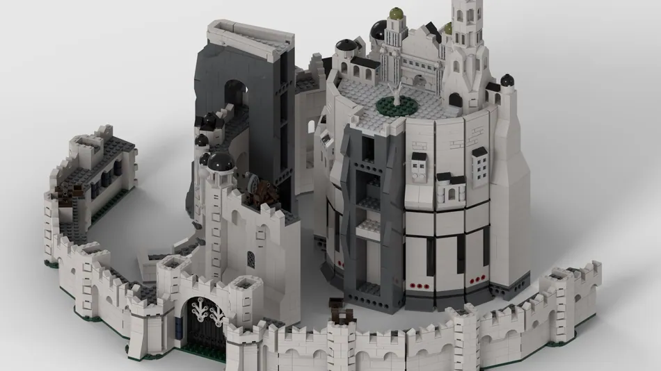 LEGO IDEAS - LOTR: Minas Tirith Microbuild