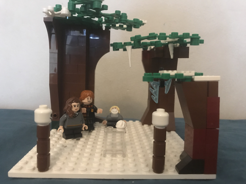 Lego harry 2025 potter snowball fight