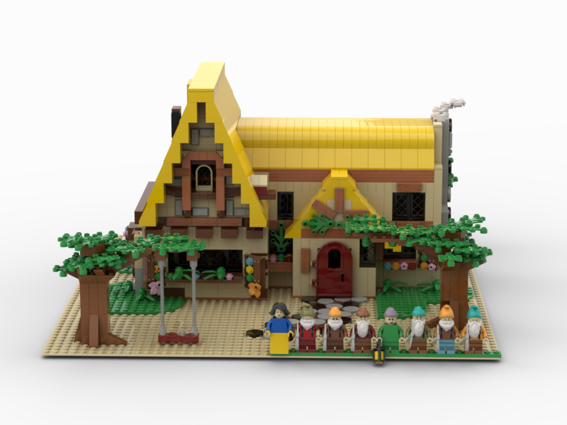 Lego snow white store cottage