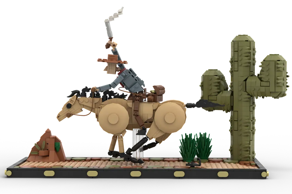 Lego cowboy moc online