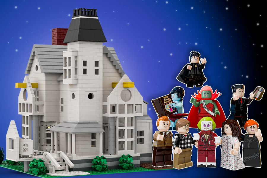 Lego addams family house sale