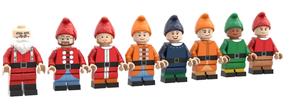 Lego best sale elves christmas