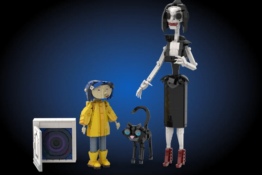 Coraline lego house hotsell