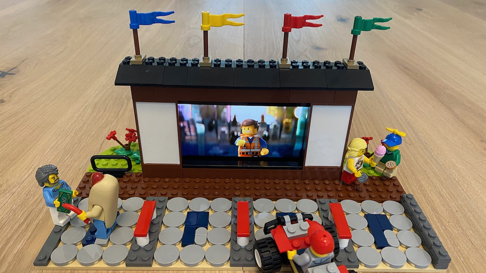 LEGO IDEAS Build that holiday into THAT holiday Drive in Cinema