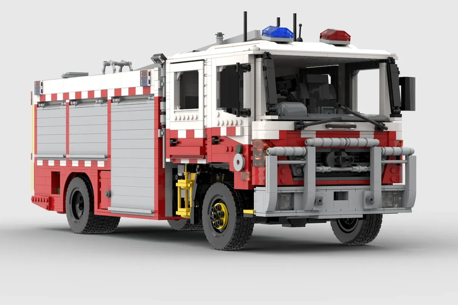 LEGO IDEAS Fire Truck MOC