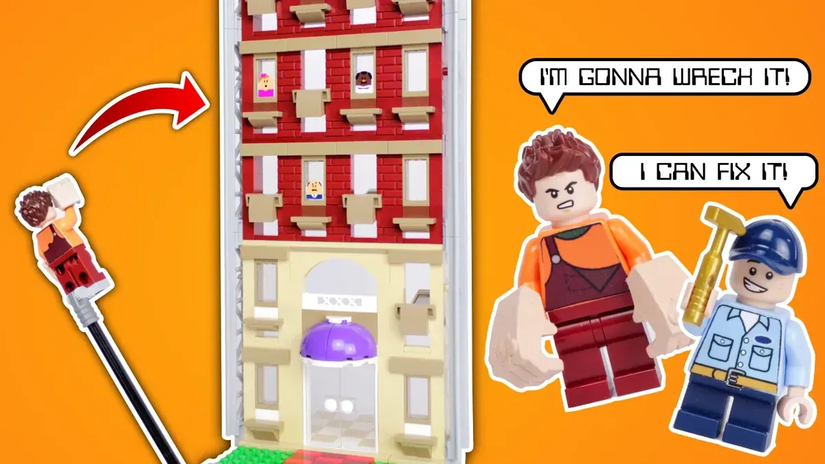 Wreck it discount ralph lego set