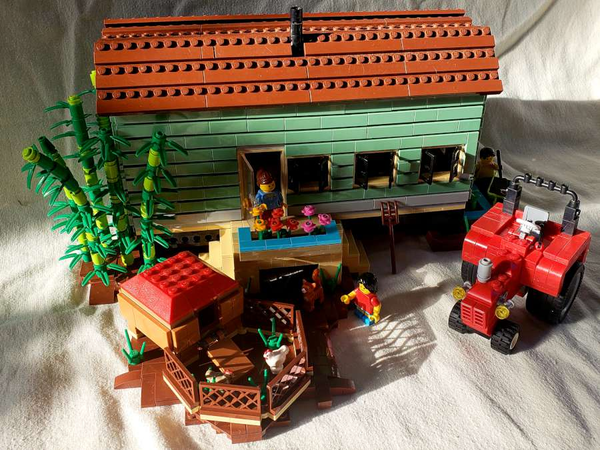 tiny house lego