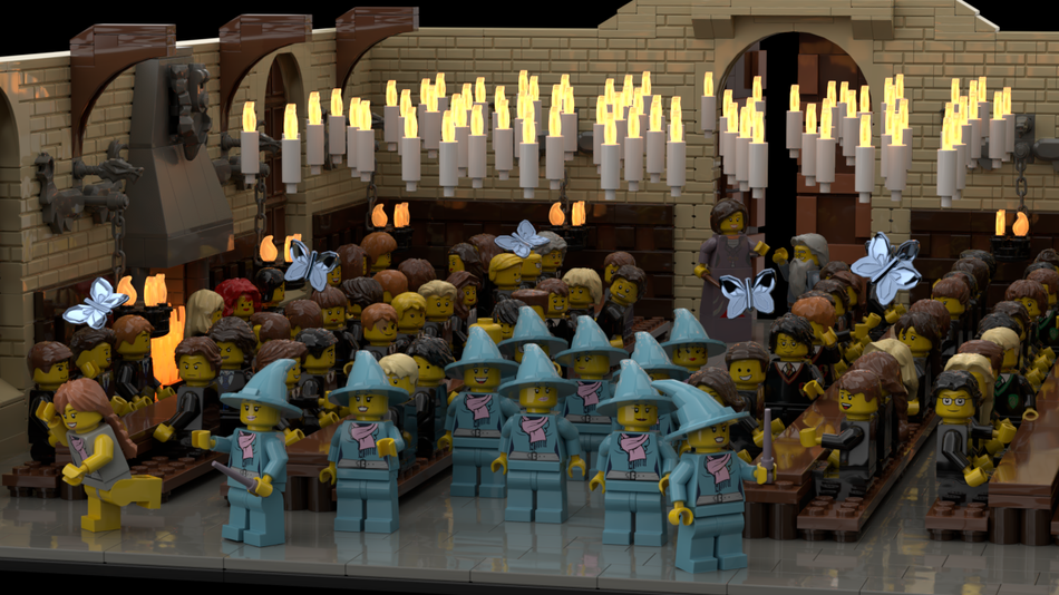 LEGO IDEAS Head Back To Hogwarts Beauxbatons Entrance