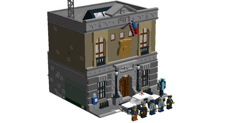 original lego police station