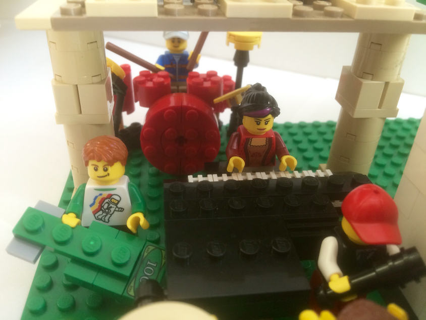 Lego discount pizza restaurant