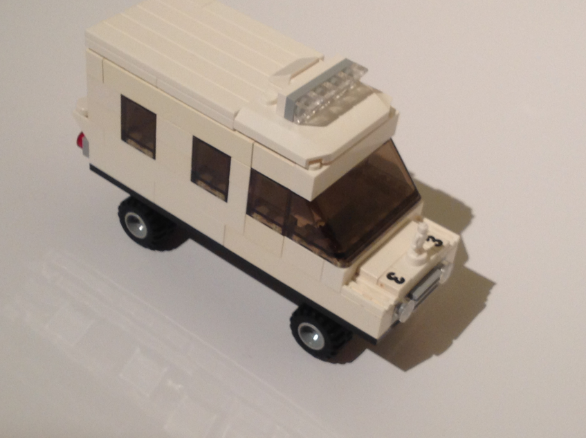 Lego best sale white van