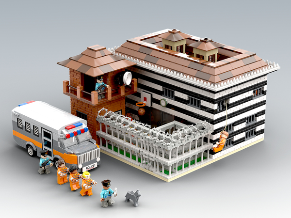 lego prison moc