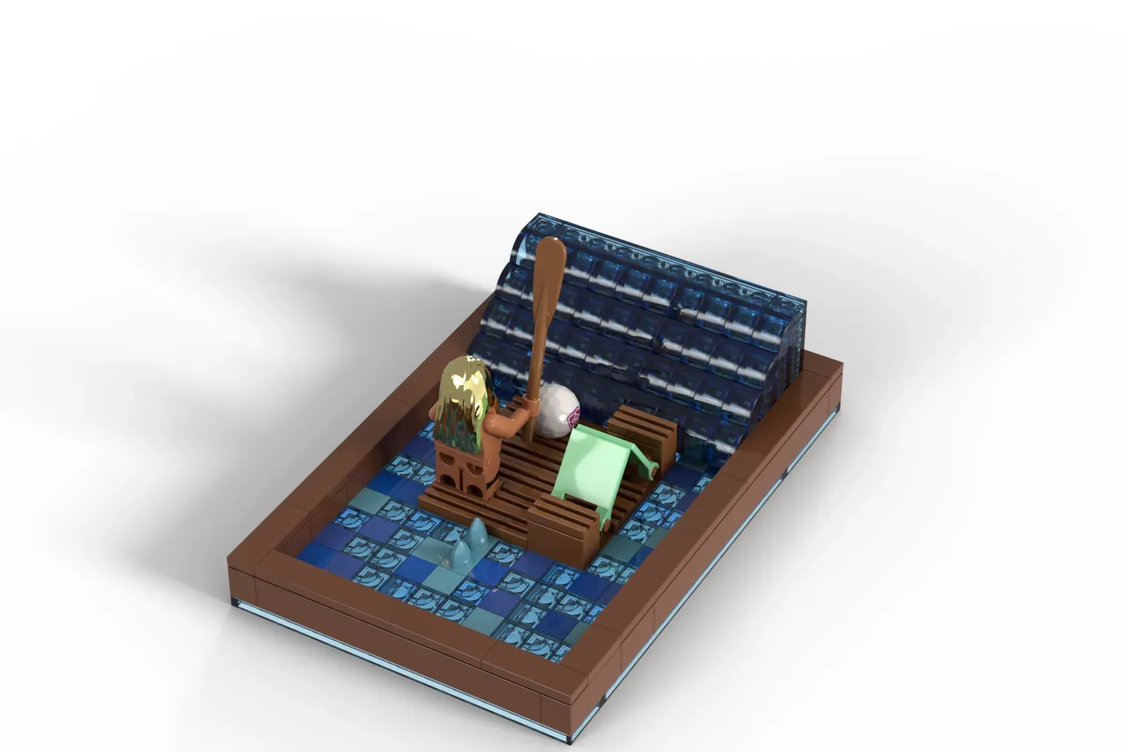 Chuck Noland's Raft (Cast Away) | LEGO® Ideas