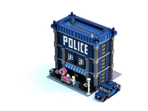 LEGO IDEAS The Police Office