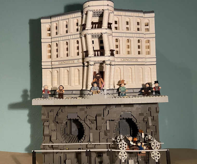 Lego harry discount potter gringotts set