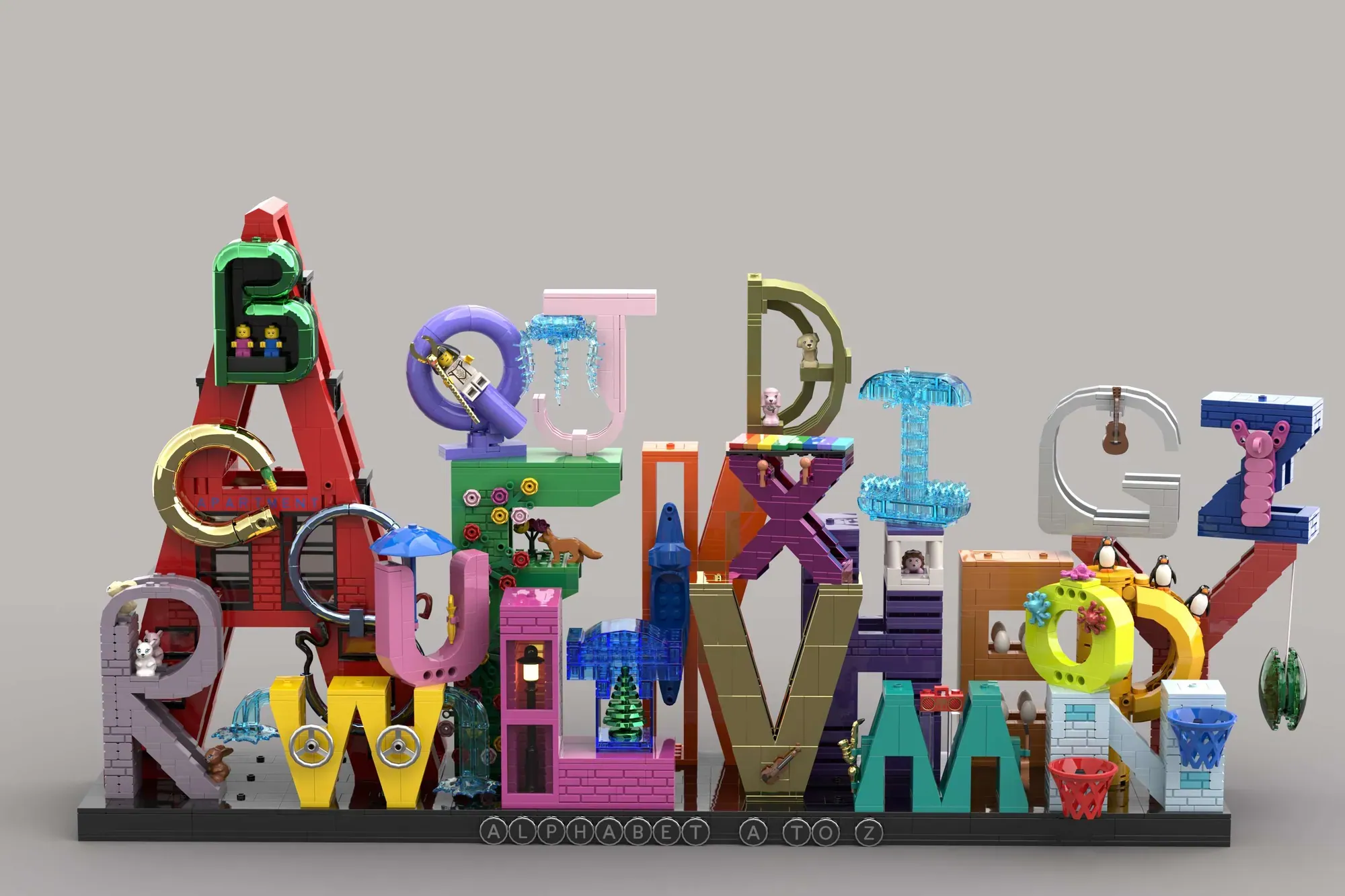 Alphabet Display | LEGO® Ideas