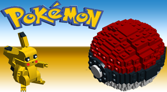 POKEBALL with Lego e Minecraft! DIY your own Pokeball! Tutorial