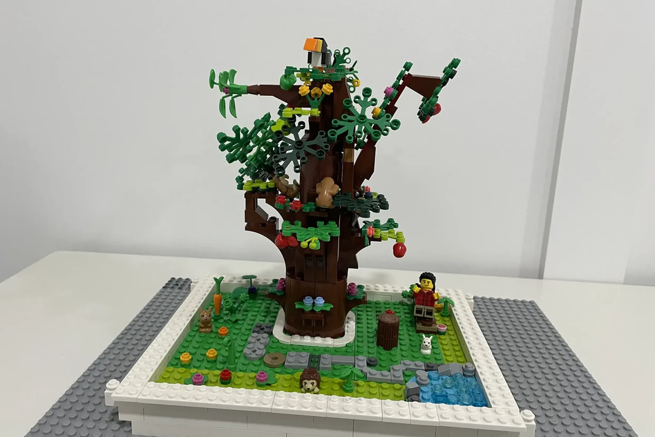 Lego forest hot sale trees