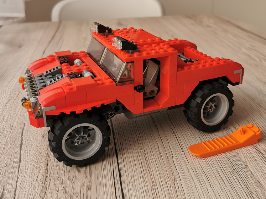 Lego off best sale road car