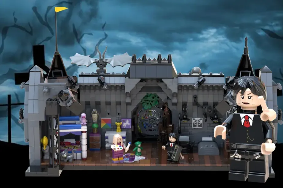 Addams family lego set new arrivals