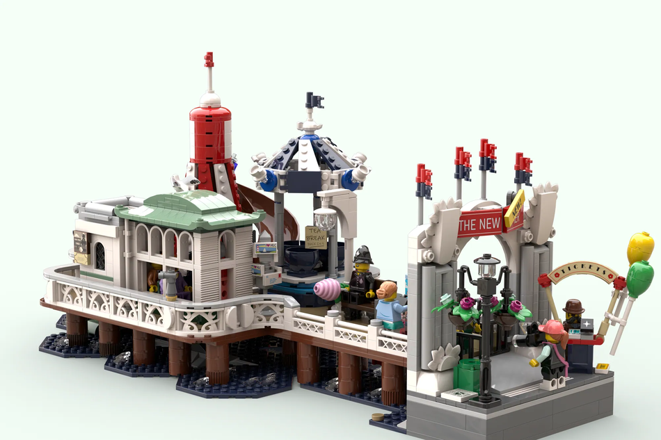 Lego pier cheap