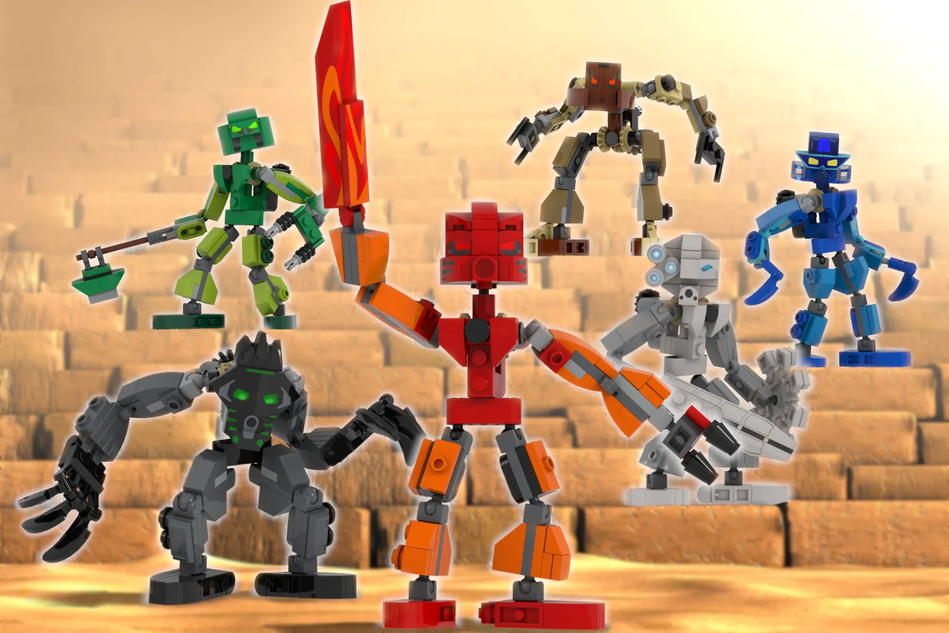 LEGO IDEAS Bionicle 6 Heroes 1 Destiny