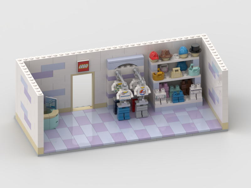 Lego 2024 clothing store