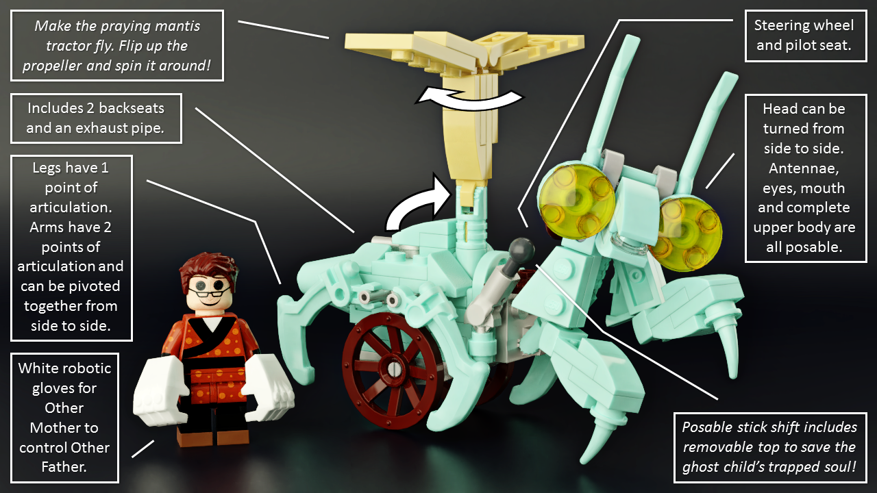 LEGO IDEAS The Coraline Magical Garden