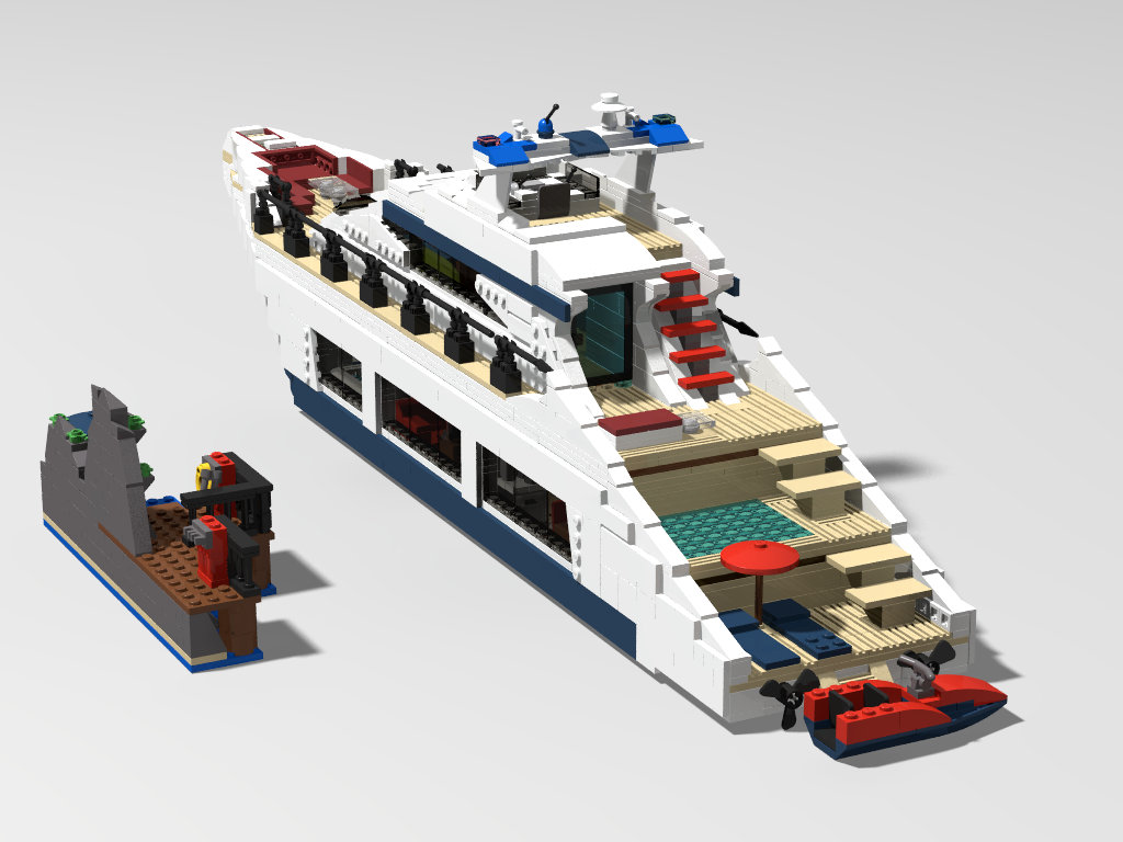 Lego Ideas Luxury Yacht