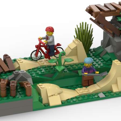 mountain bike lego set