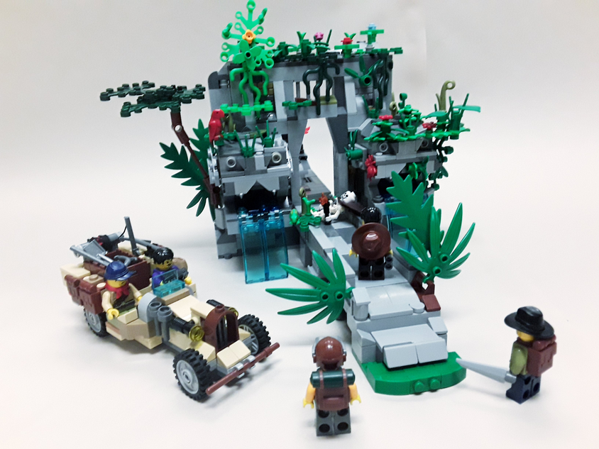 Lego sales jungle temple