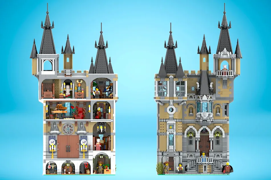 LEGO Ideas Gothic Castle Achieves 10 000 Supporters The Brick Fan