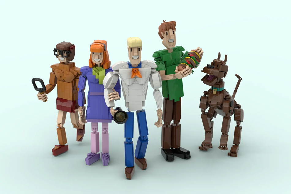 Lego Scooby-Doo, Velma, newest and the gang