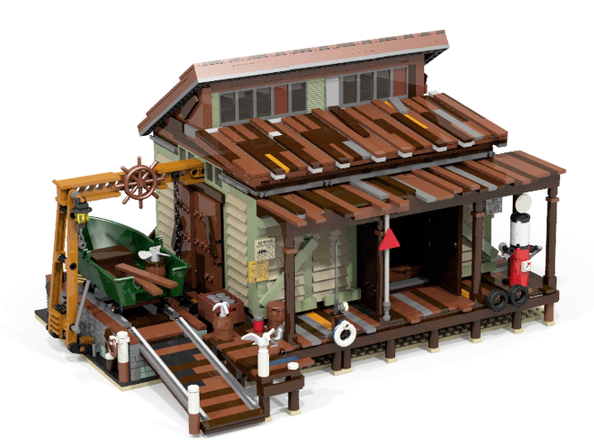 LEGO IDEAS - Blog - 10K Club Interview: Meet Robert Bontenbal of Boat House  Diner, The Lighthouse & The Dive Shop