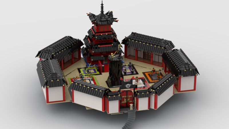 LEGO IDEAS 10 Years of LEGO NINJAGO The Monastery of Memories