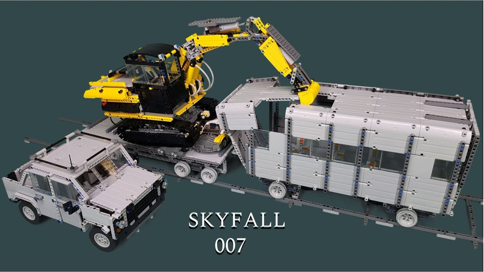 Lego technic hot sale james bond