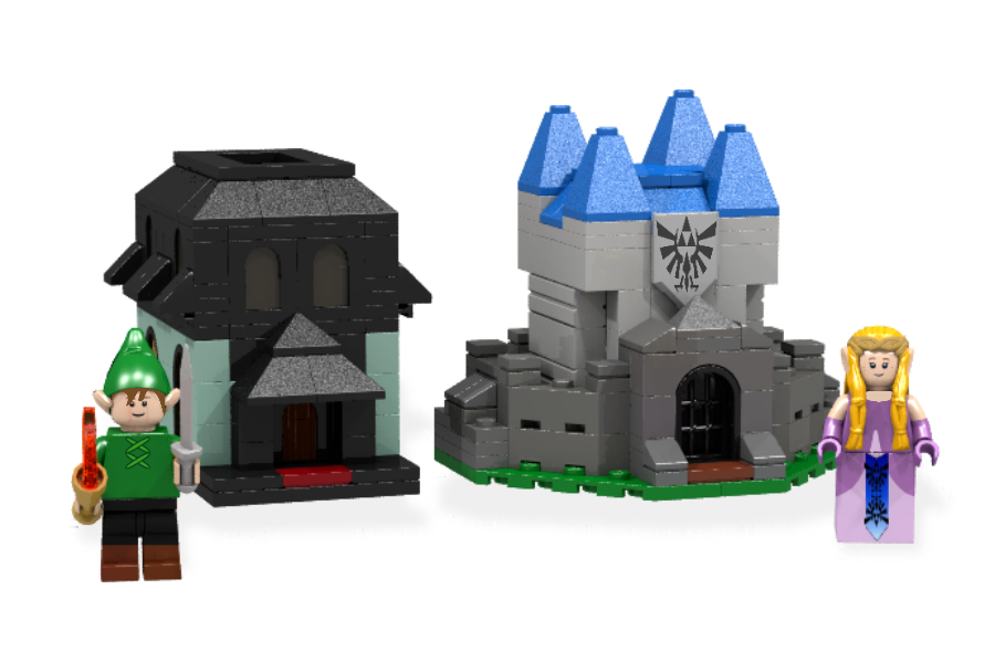 LEGO IDEAS - Hyrule Castle (The Legend of Zelda)