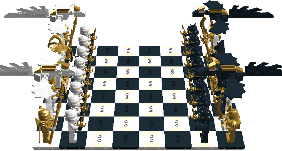 Lego Ideas Ninja Vs Samurai Chess