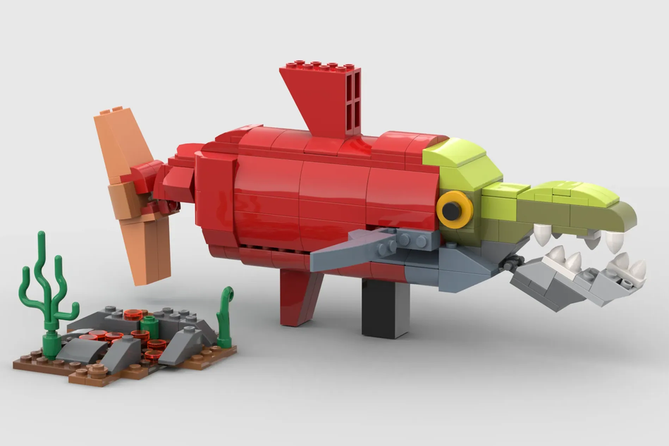 Lego salmon on sale