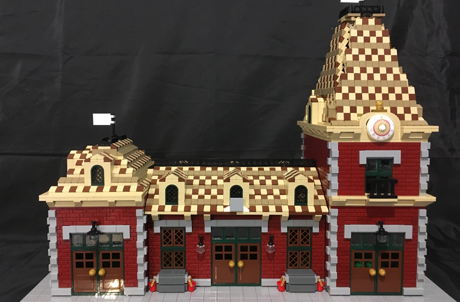 Lego disneyland 2024 train station