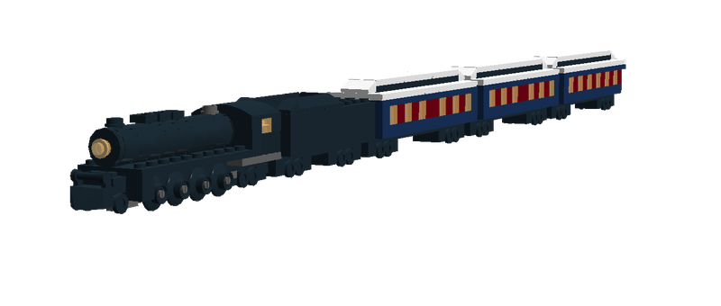 lego polar express train