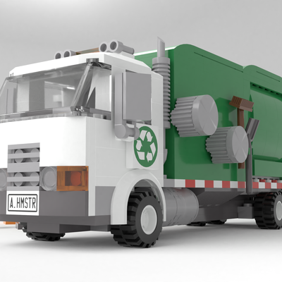 lego ideas garbage truck