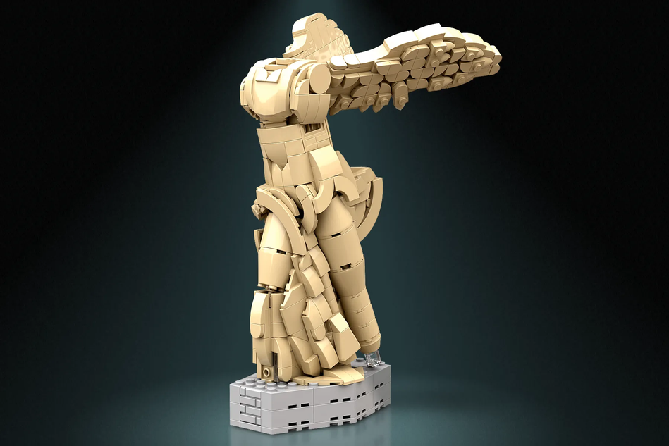 Lego statue best sale