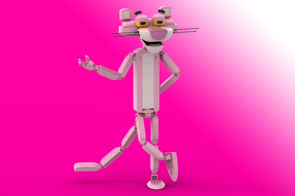 Pink lego online