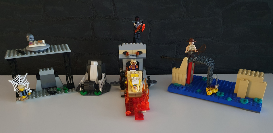 12 Iconic Indiana Jones Scenes in LEGO 