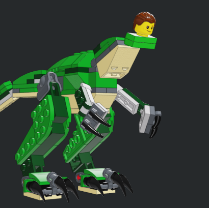 Lego best sale robot dinosaur