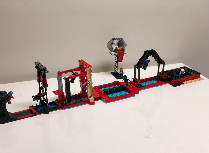 american ninja warrior lego