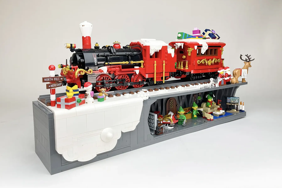 LEGO IDEAS Santa s Man Cave