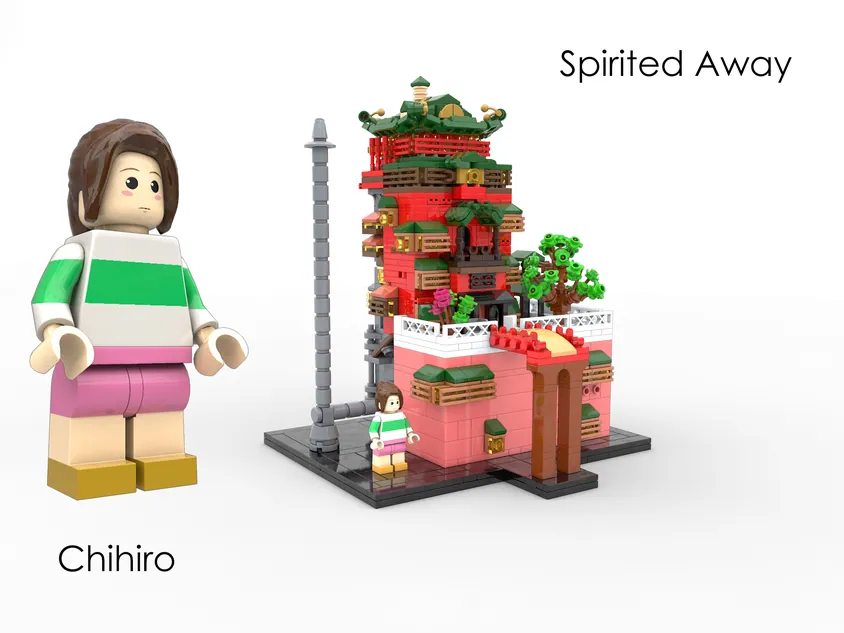 El increíble set de LEGO Ghibli!